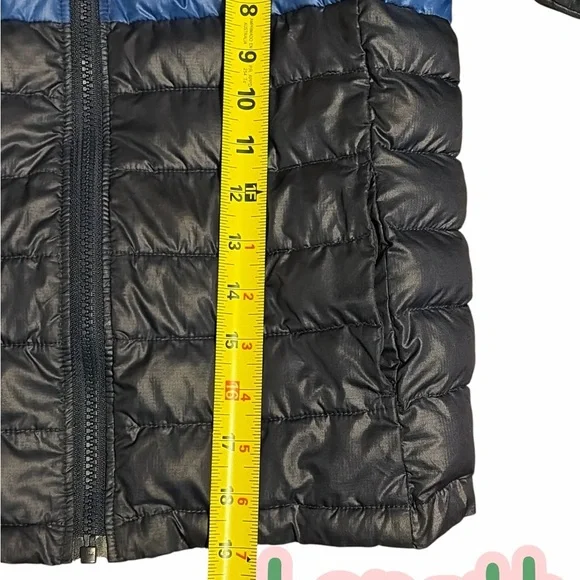 Primary Kids Puffer Jacket with Multicolor Stripes​